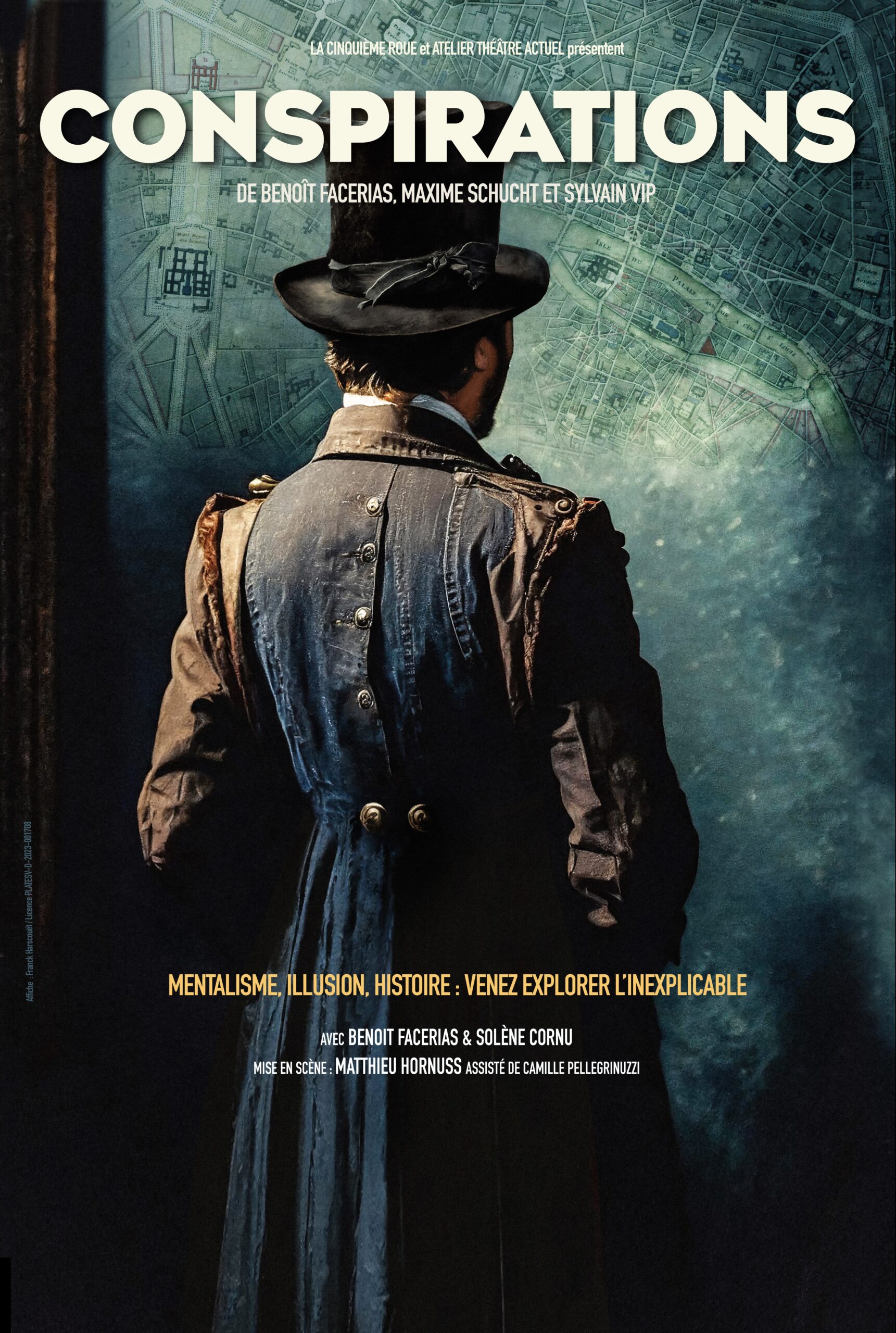 AFFICHE A2 CONSPIRATIONS TOURNÉE CALQUES_